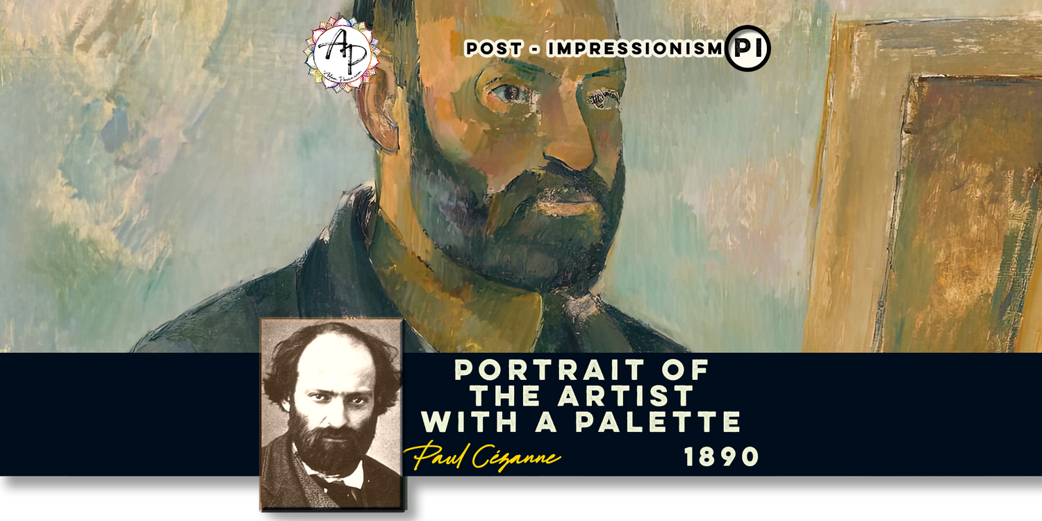 Header - Cézanne, Paul - Portrait of the Artist with a Palette (1890)