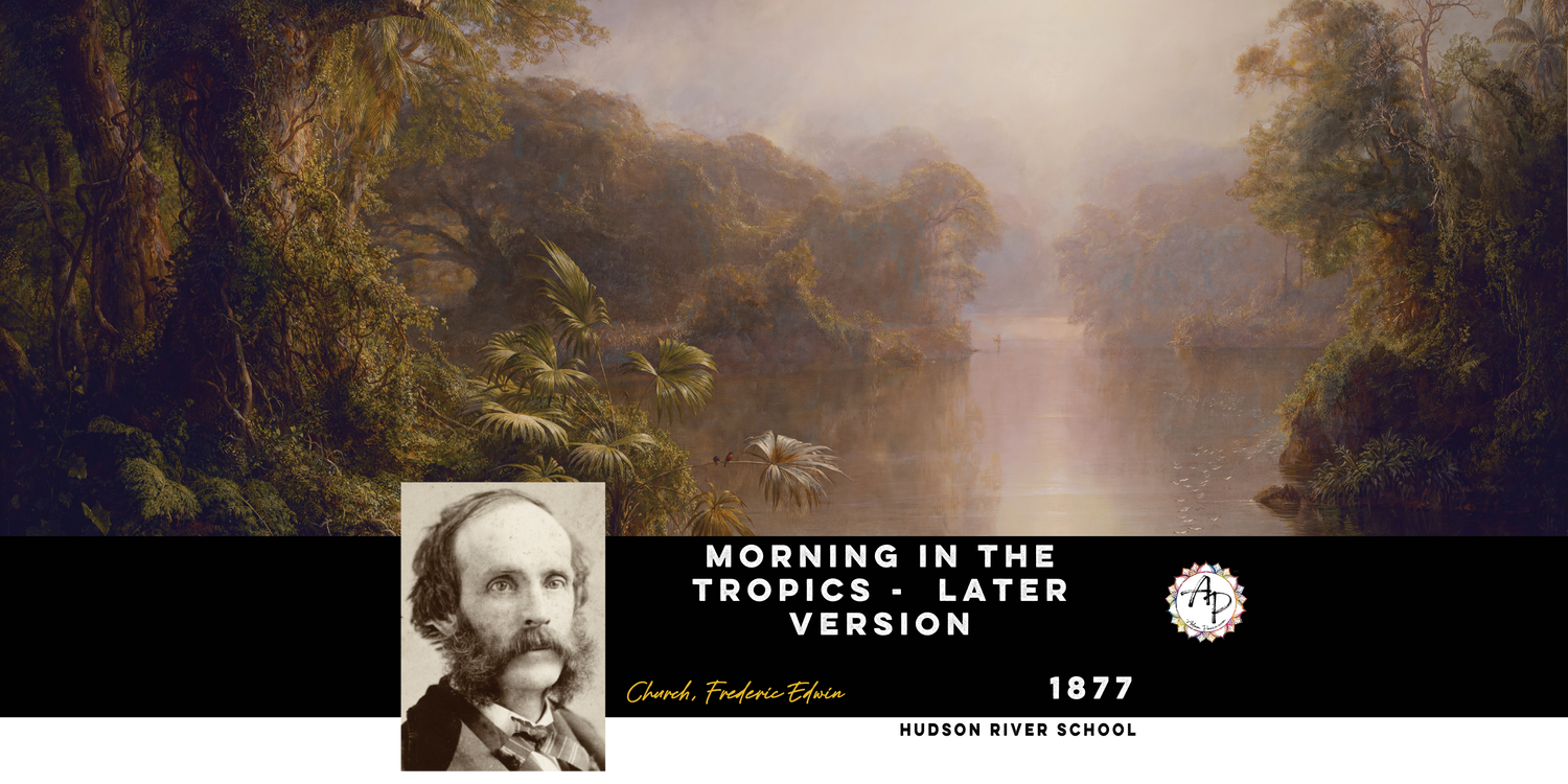 Church, Frederic Edwin - Morning in the Tropics - Later version (1877)