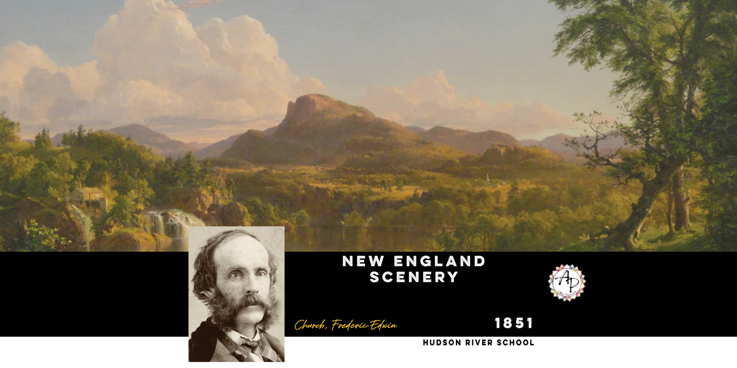 Church, Frederic Edwin - New England Scenery (1851)