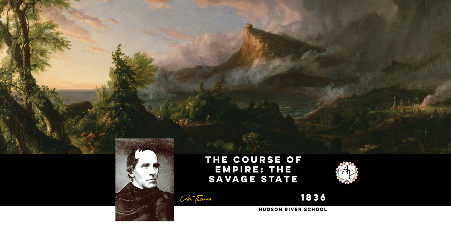 Cole. Thomas - The Course of Empire: The Savage State (1836)