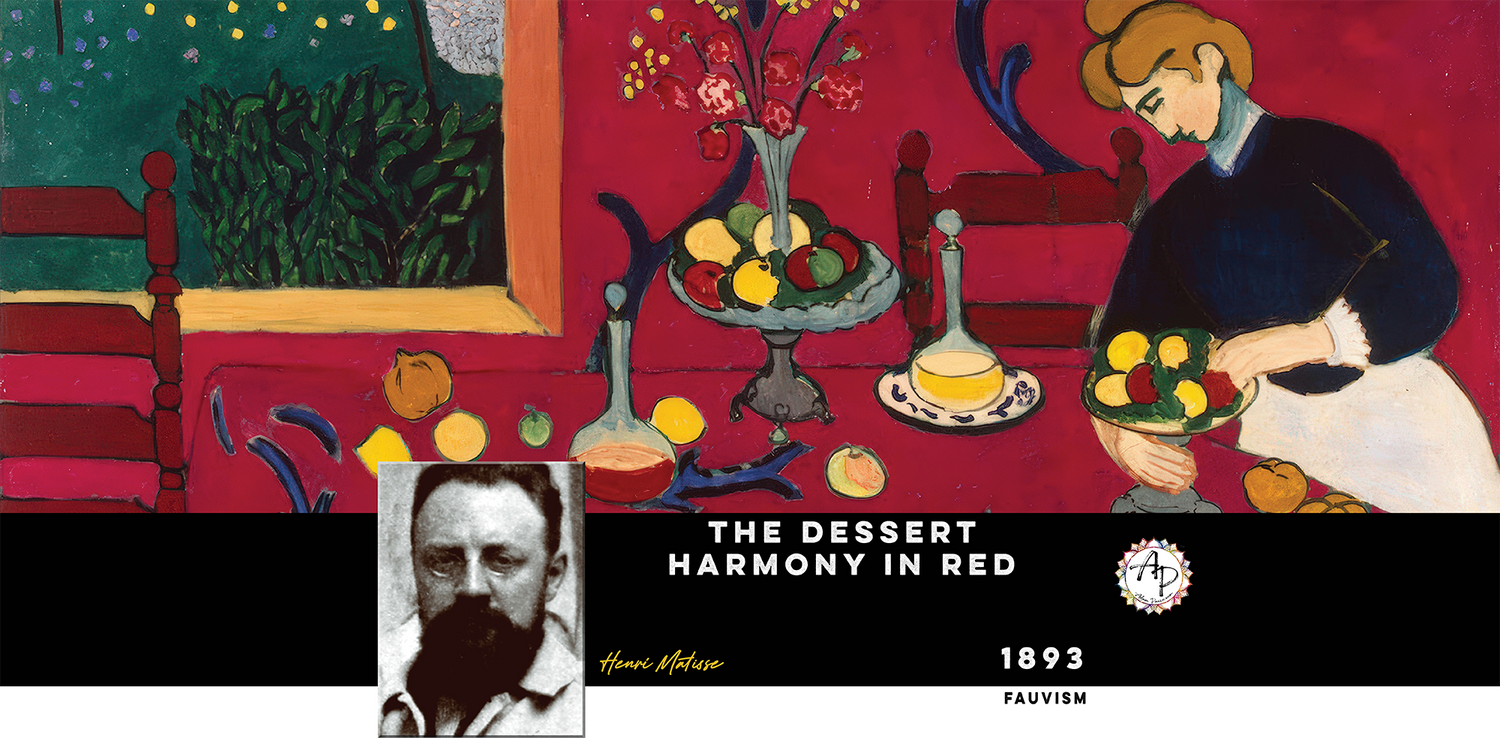 Matisse, Henri - The Dessert Harmony in Red (1893)