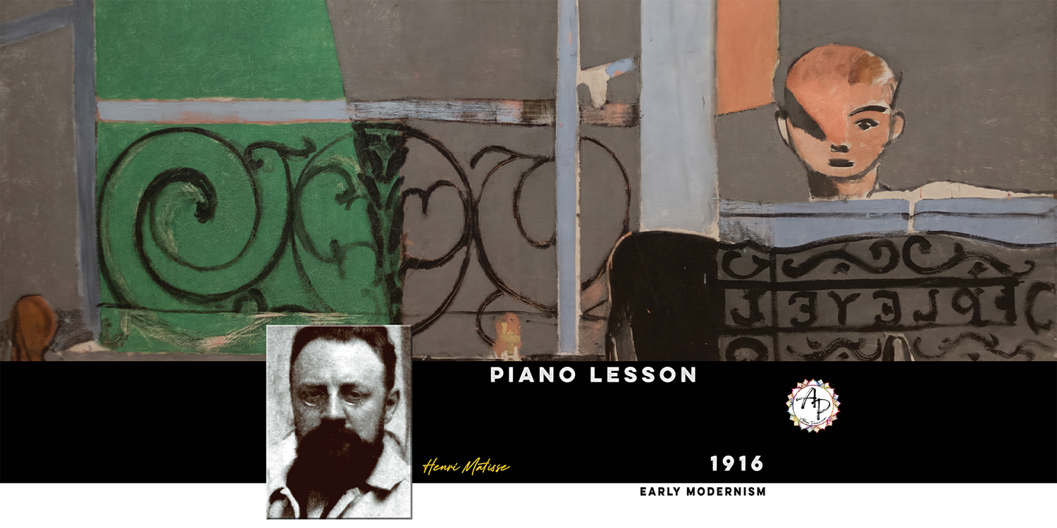Header - Matisse, Henri - Piano Lesson (1916)