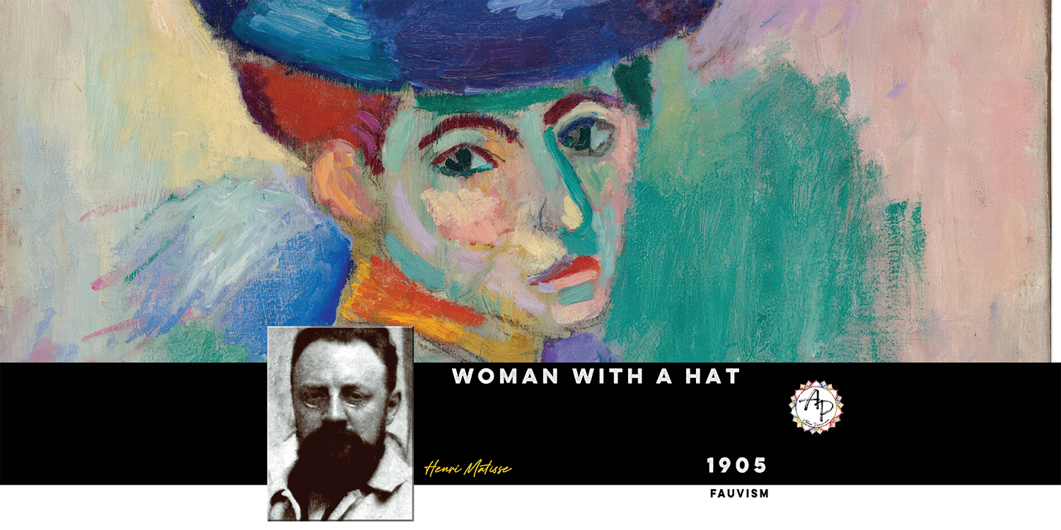 Header - Matisse, Henri - Woman with a Hat (1905)