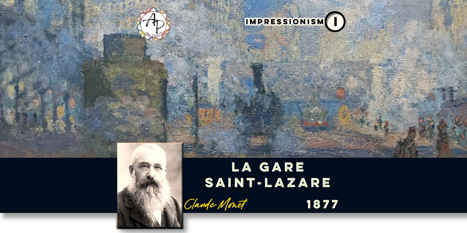 Monet, Claude - The Gare Saint-Lazare (1877)