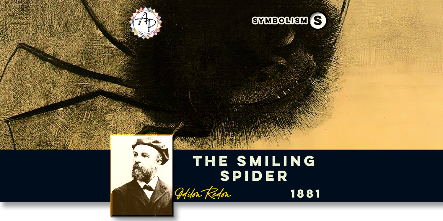 Header - Redon, Odilon - The Smiling Spider (1881)