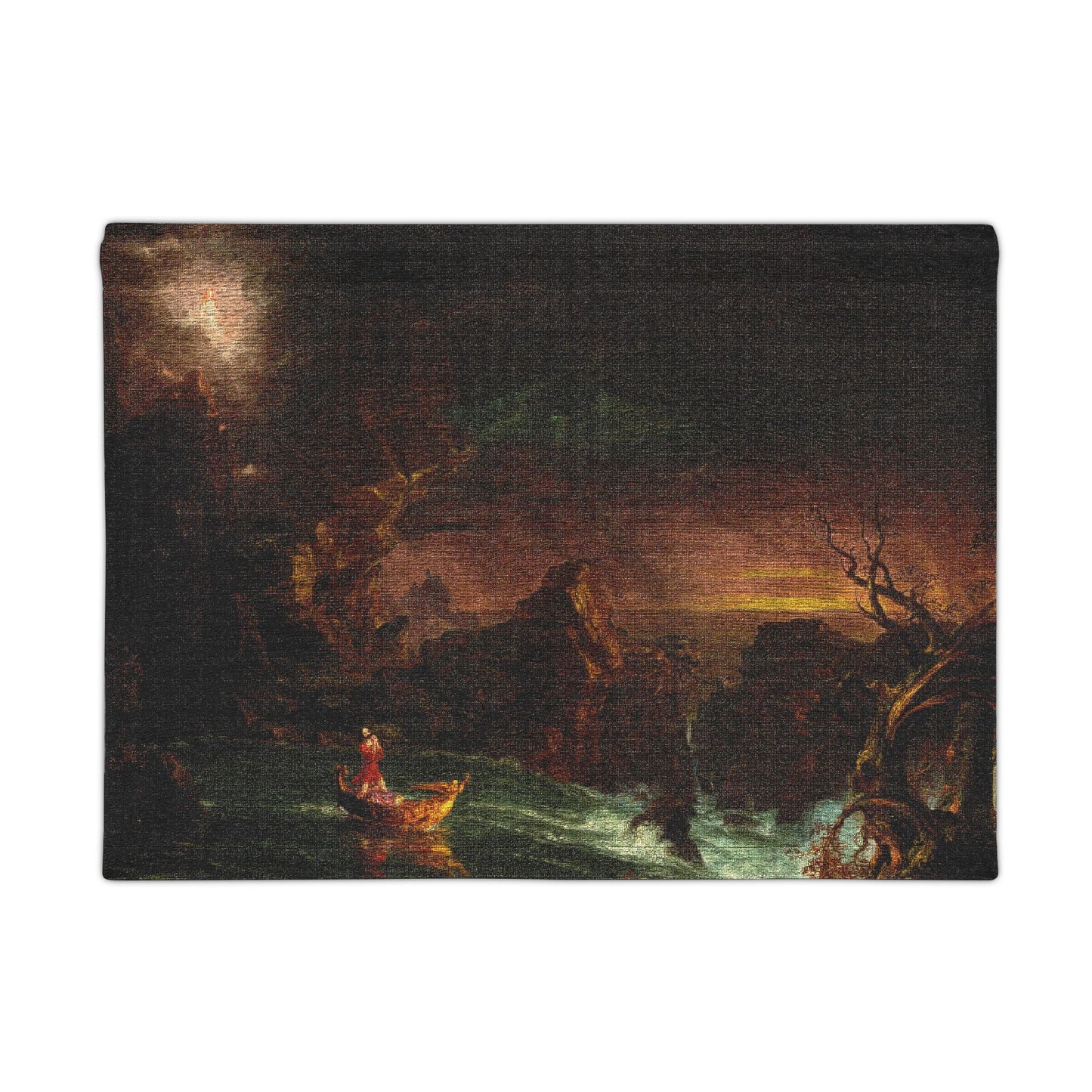 Cole. Thomas - The Voyage of Life: Manhood (1842) - Woven Wall Tapestry