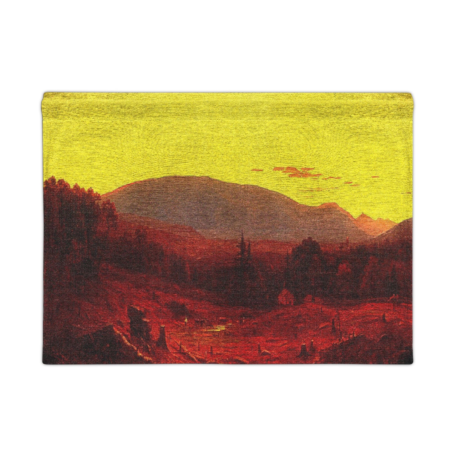 Gifford, Sanford Robinson - Hunter Mountain, Twilight (1866) - Woven Wall Tapestry