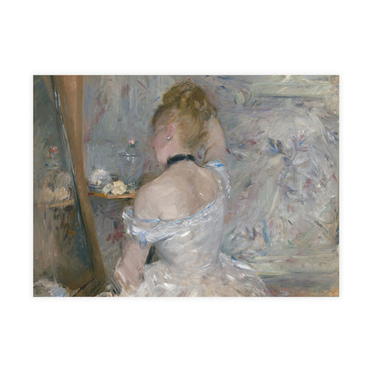 Morisot, Berthe - Woman at Her Toilette (1880) - Postcard Bundles with Envelopes Included