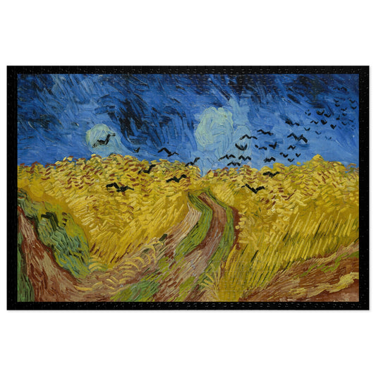 Van Gogh, Vincent - Wheatfield with Crows (1890) - 1000pc Jigsaw Puzzle
