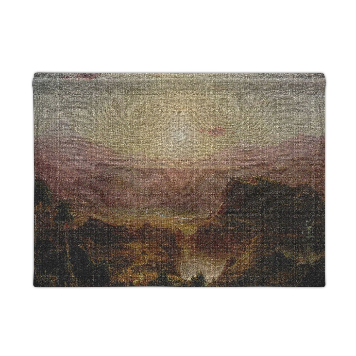 Church, Frederic Edwin - The Andes of Ecuador (1854) - Woven Wall Tapestry
