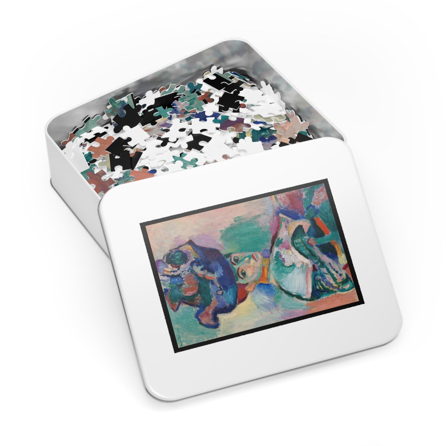 Matisse, Henri - Woman with a Hat (1905) - 1000pc Jigsaw Puzzle