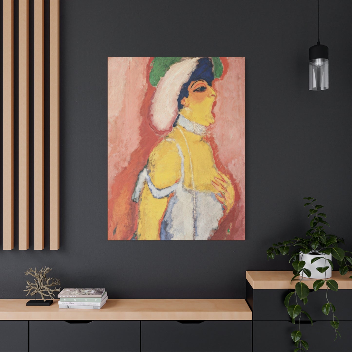 Van Dongen, Kees - Modjesko, Soprano Singer (1908) - Canvas Block, unframed