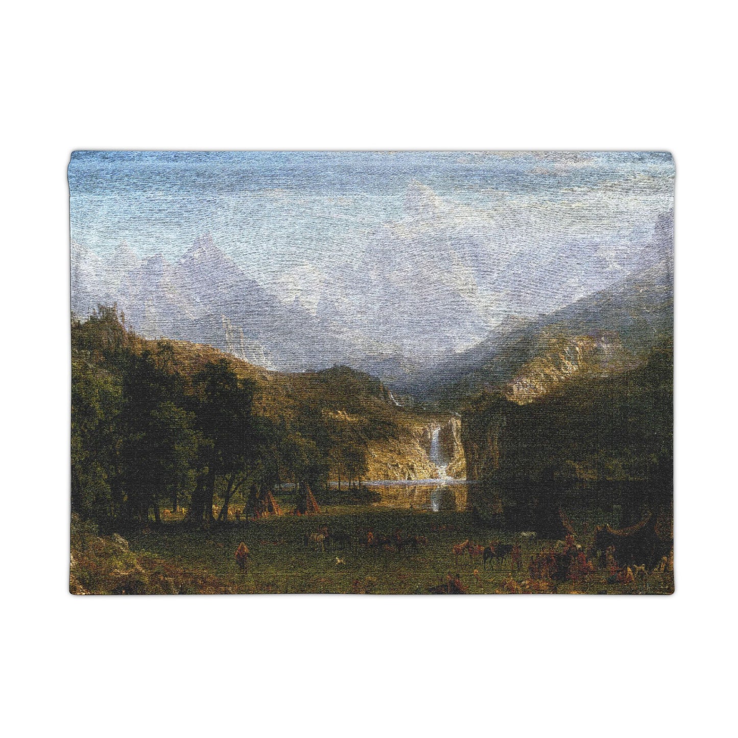 Bierstadt, Albert - The Rocky Mountains, Lander’s Peak (1863) - Woven Wall Tapestry