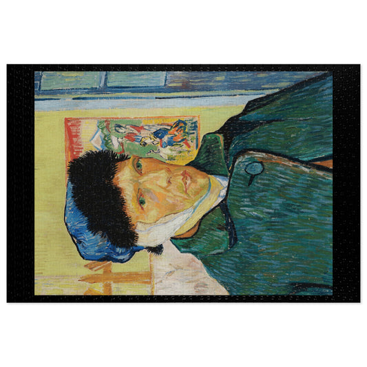 Van Gogh, Vincent - Self Portrait with Bandaged Ear (1889) - 1000pc Jigsaw Puzzle
