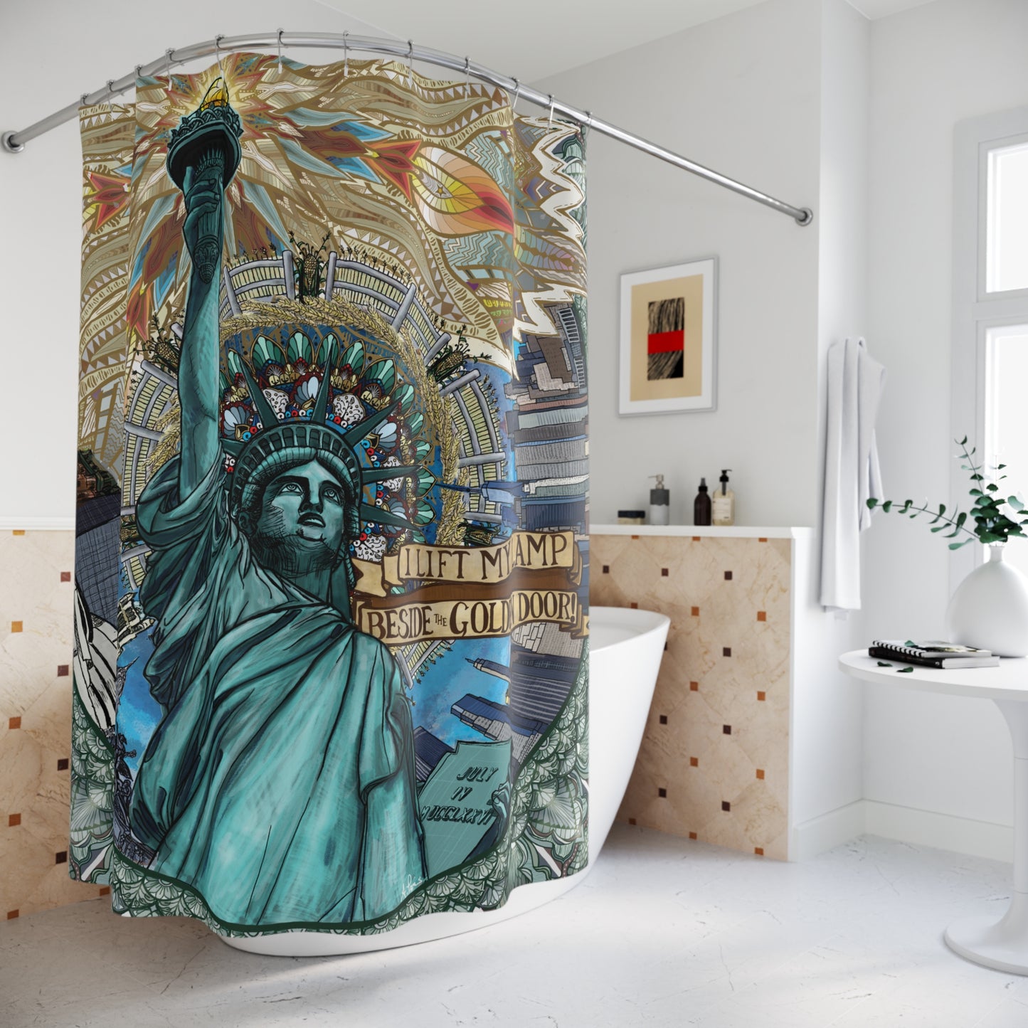 Liberty Mandala - Shower Curtains