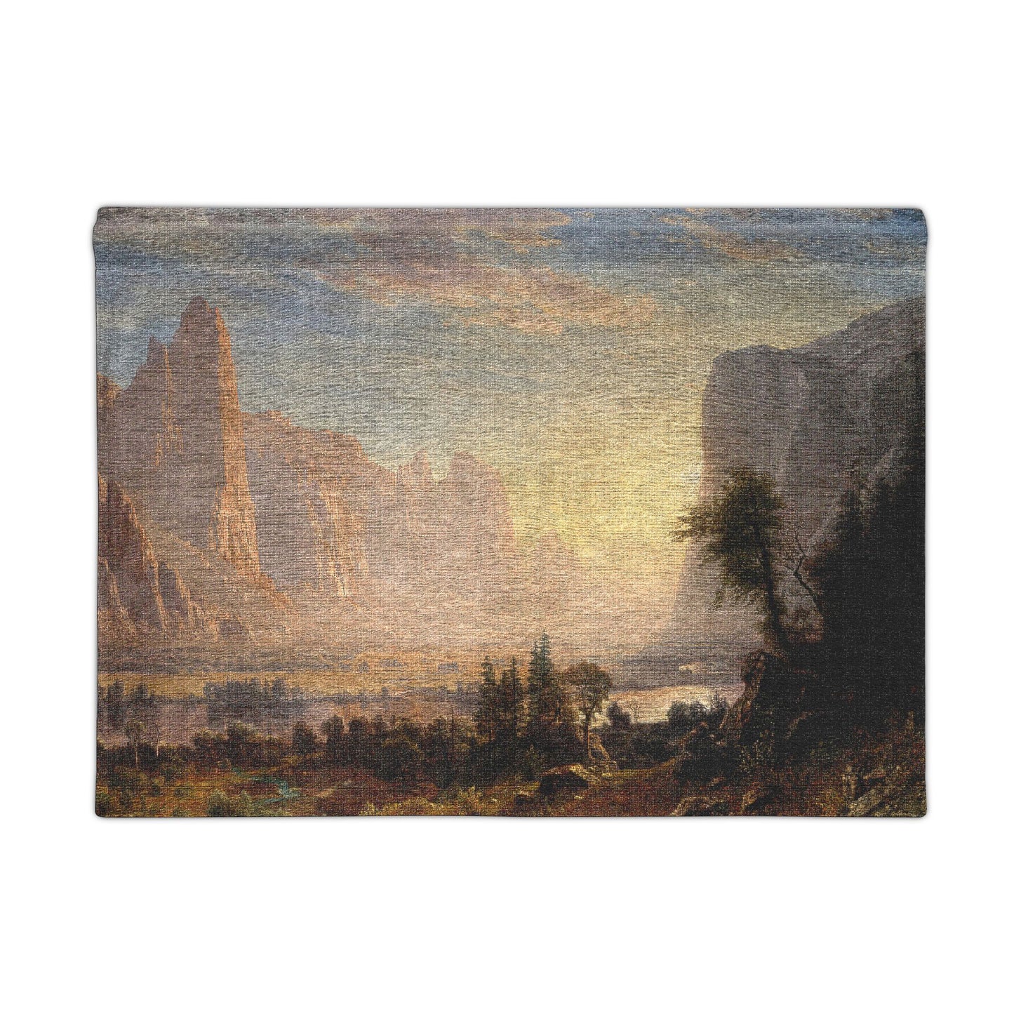 Bierstadt, Albert - Valley of the Yosemite (1868) - Woven Wall Tapestry