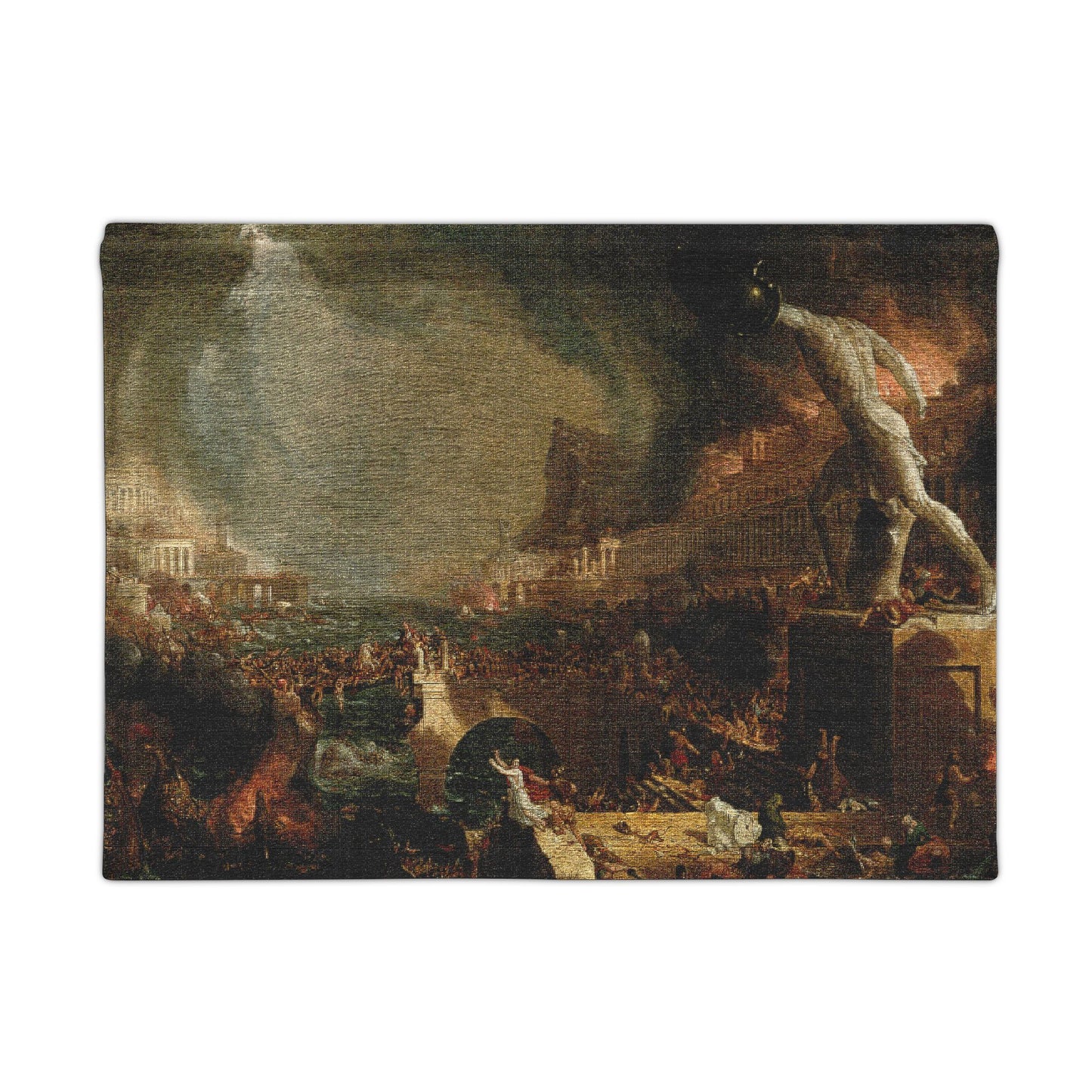 Cole. Thomas - The Course of Empire: Destruction (1836) - Woven Wall Tapestry