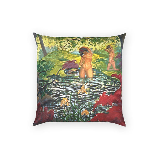 Ranson, Paul - The Lotus Bather (1906) - Poly Velvet Pillow