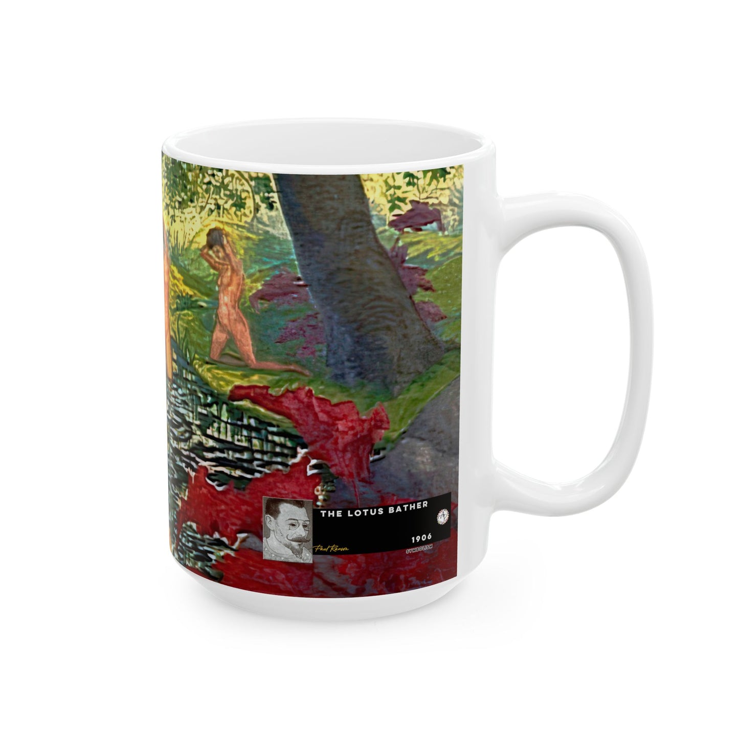 Ranson, Paul - The Lotus Bather (1906) - Ceramic Mug