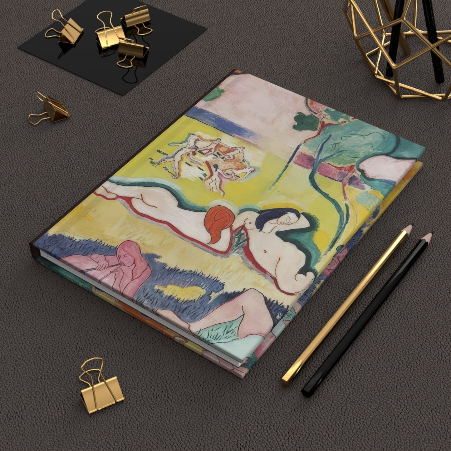 Matisse, Henri - The Joy of Life (1905) - Hardcover Journal Matte