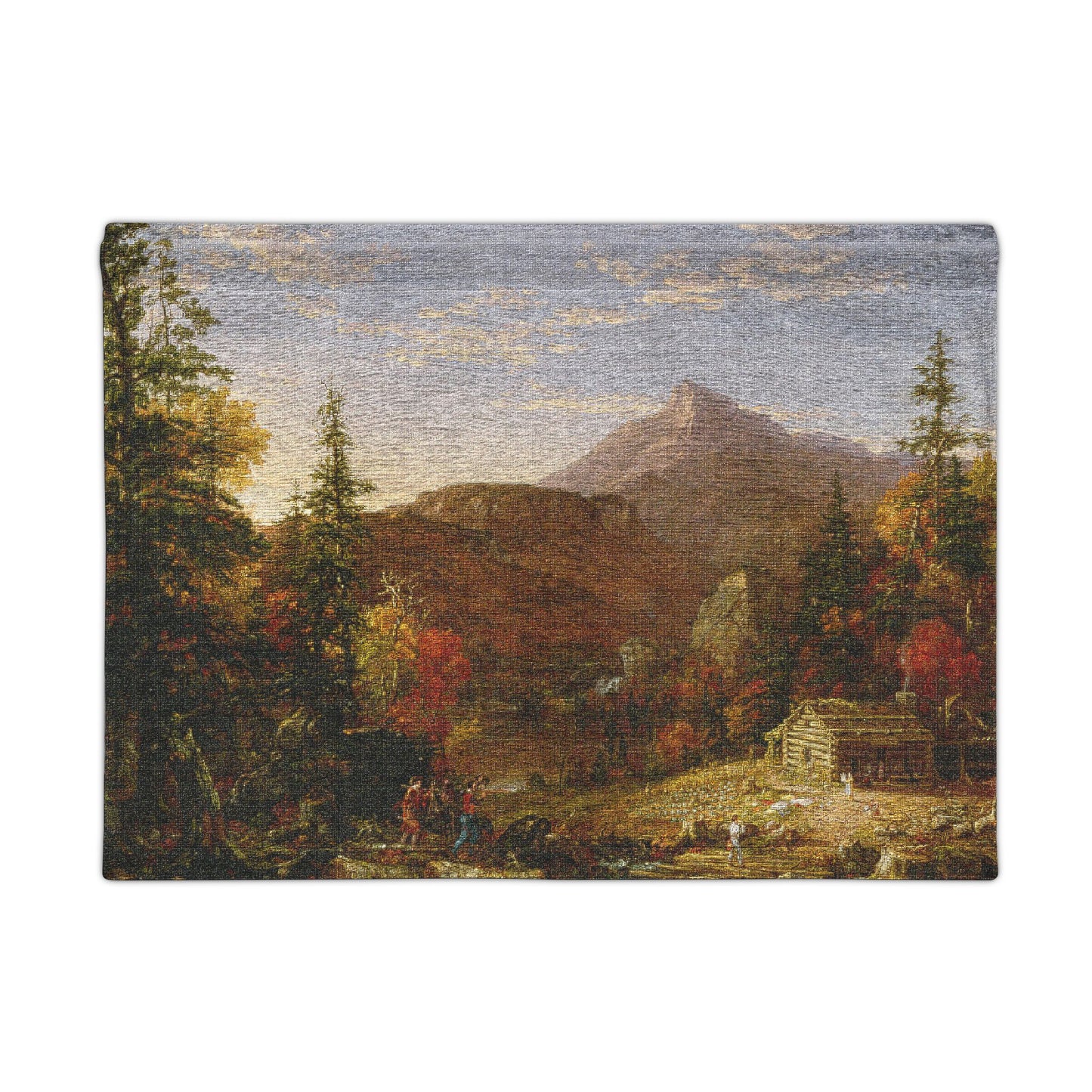 Cole. Thomas - The Hunter's Return (1845) - Woven Wall Tapestry
