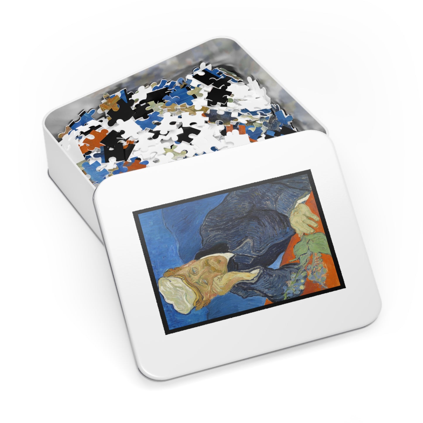 Van Gogh, Vincent - Portrait of Dr. Paul Gachet (1890) - 1000pc Jigsaw Puzzle