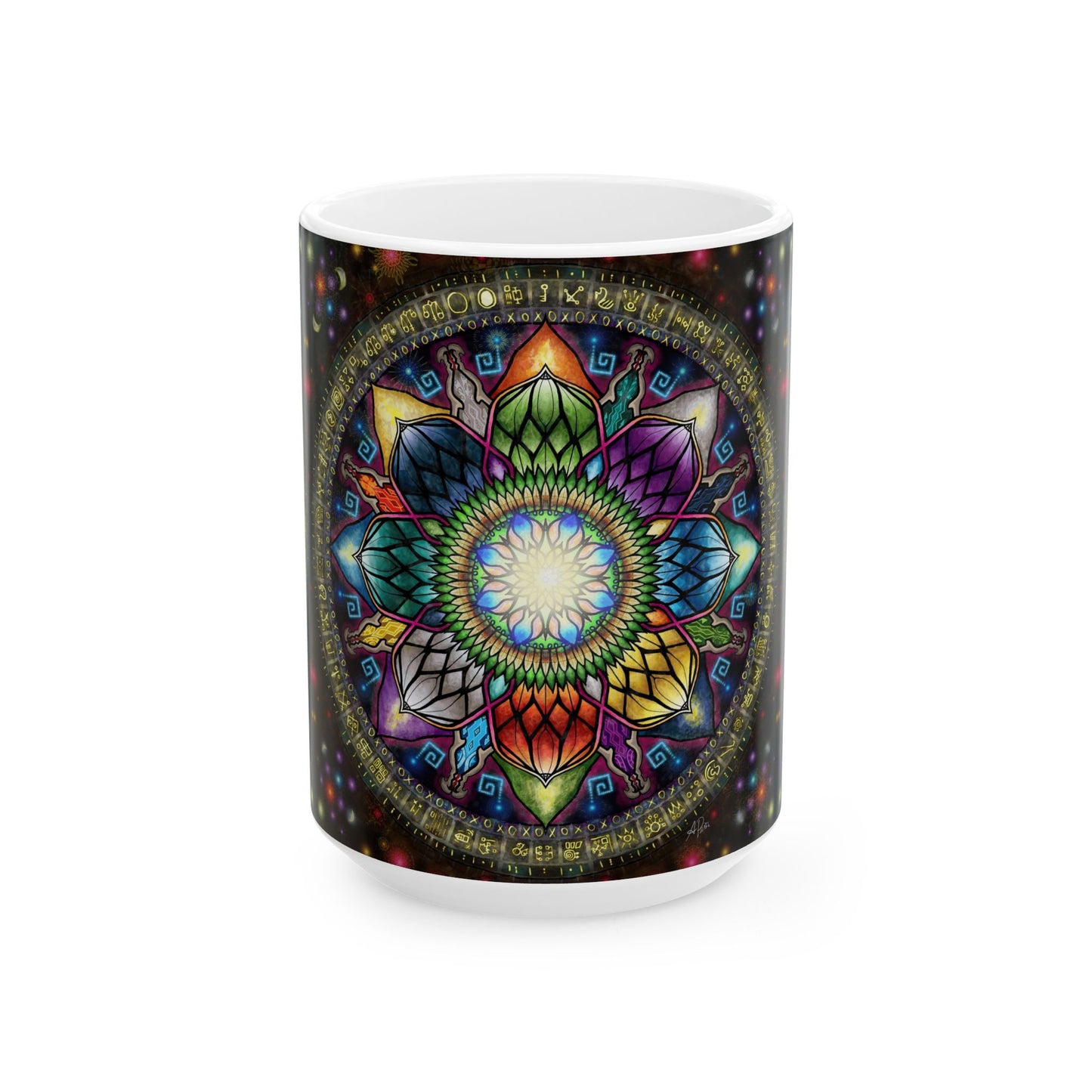 Pacio, Adam - Mystic Jewel Mandala - Ceramic Mug