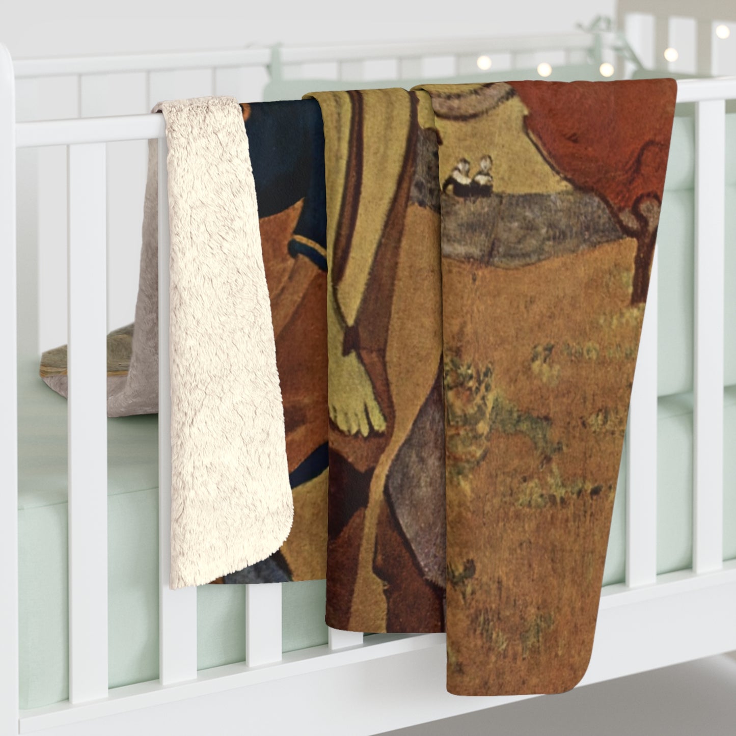Gauguin, Paul - The Yellow Christ (1889) - Sherpa Fleece Blanket