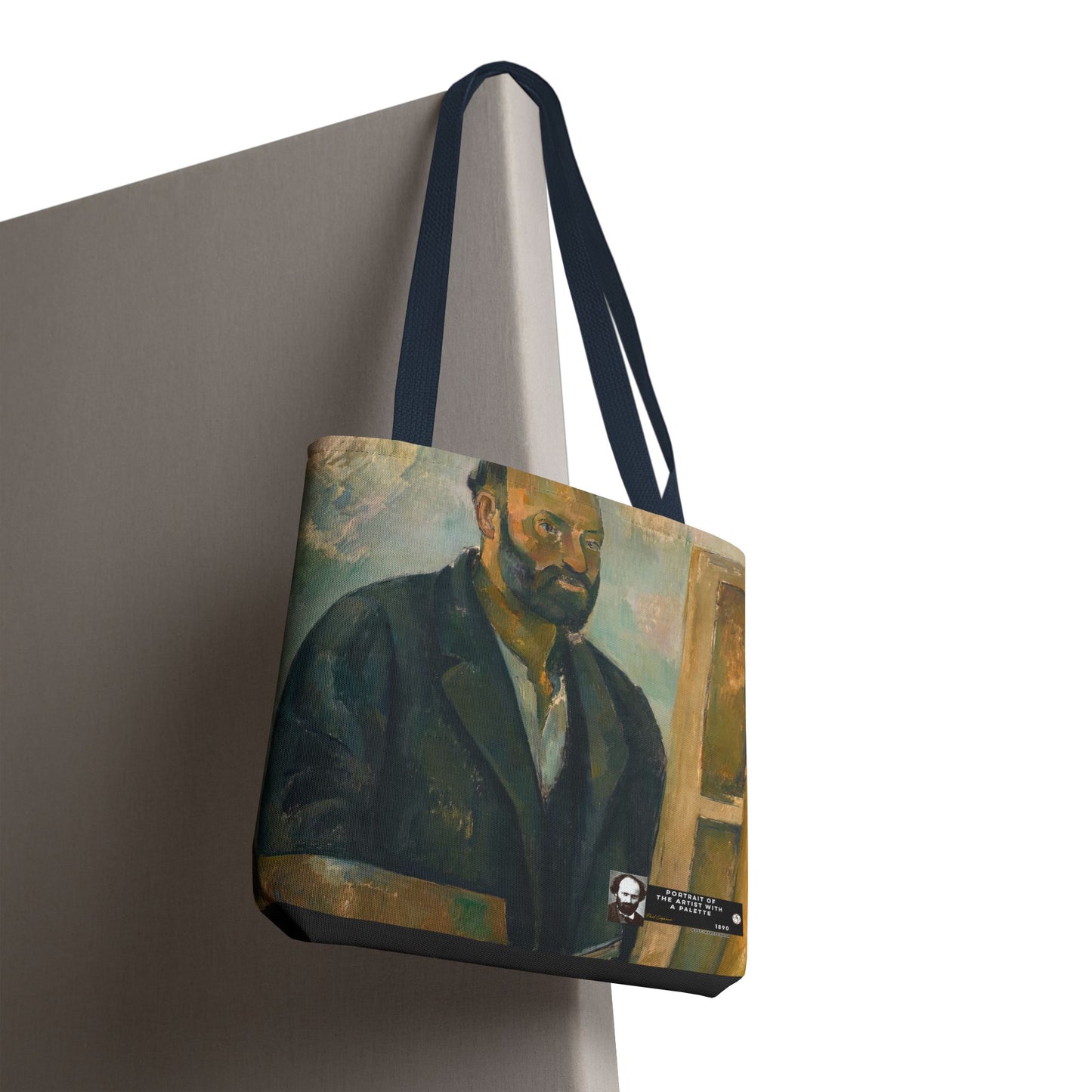 Cézanne, Paul - Portrait of the Artist with a Palette (1890) - Tote Bag