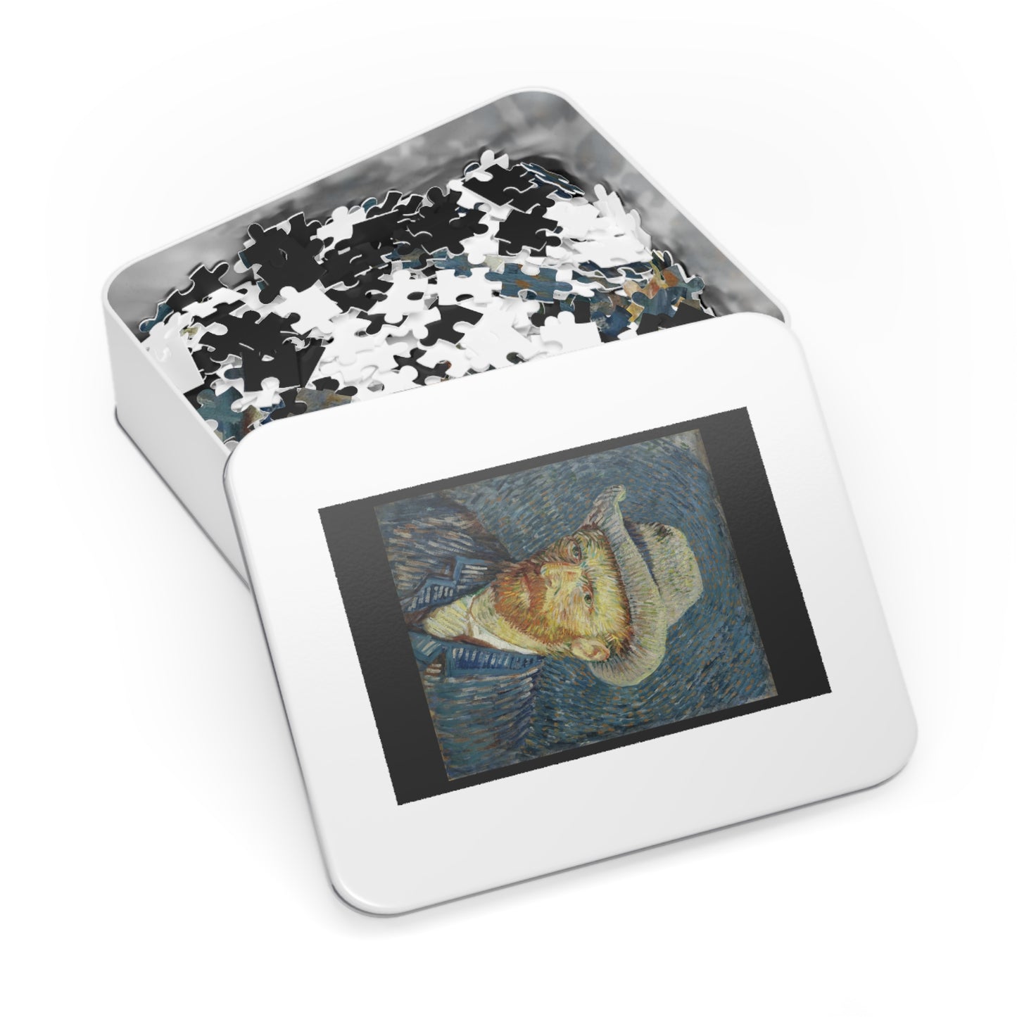 Van Gogh's "Self-Portrait with Grey Felt Hat" - 1000pc Jigsaw Puzzle