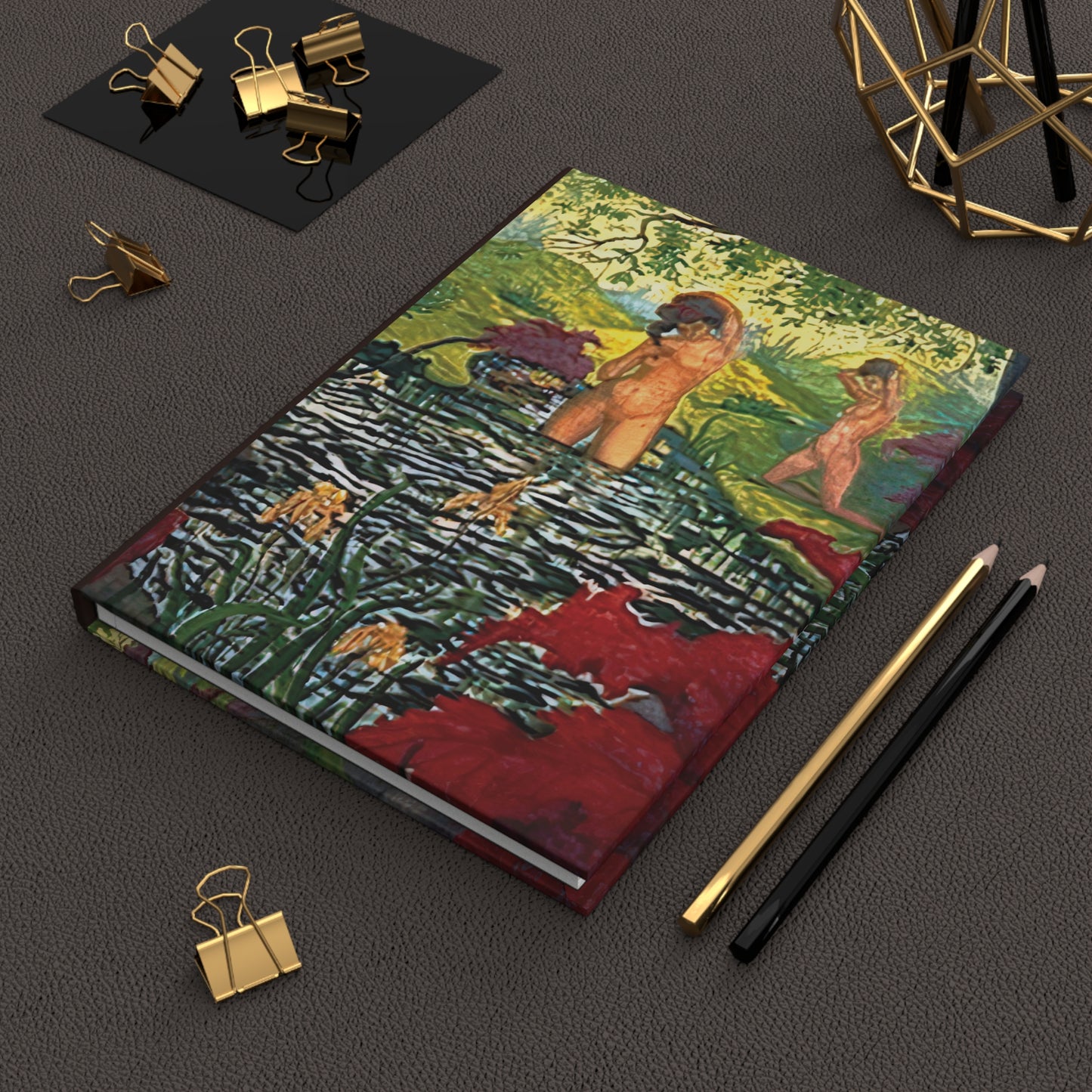 Ranson, Paul - The Lotus Bather (1906) - Hardcover Journal Matte