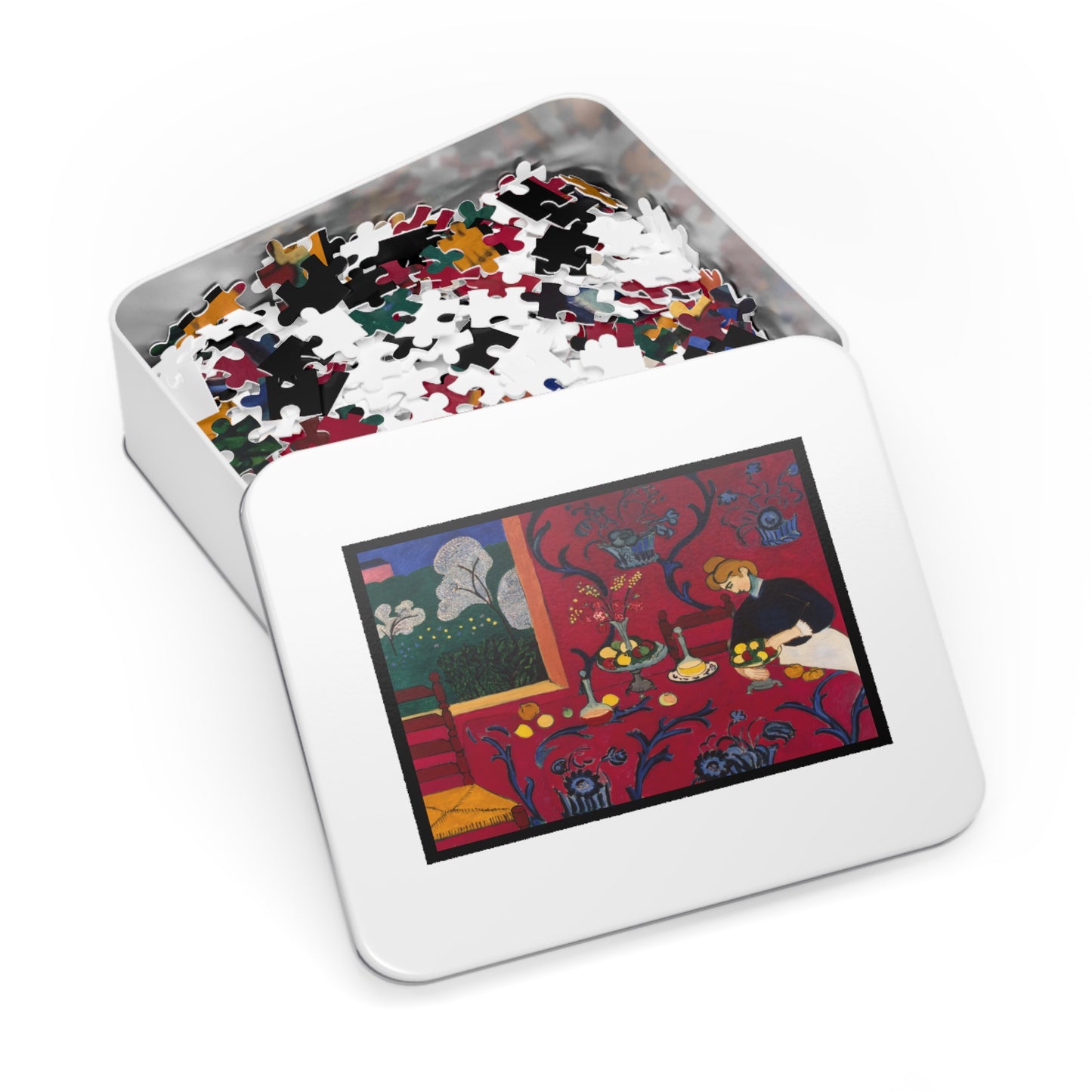 Matisse, Henri - The Dessert Harmony in Red (1893) - 1000pc Jigsaw Puzzle