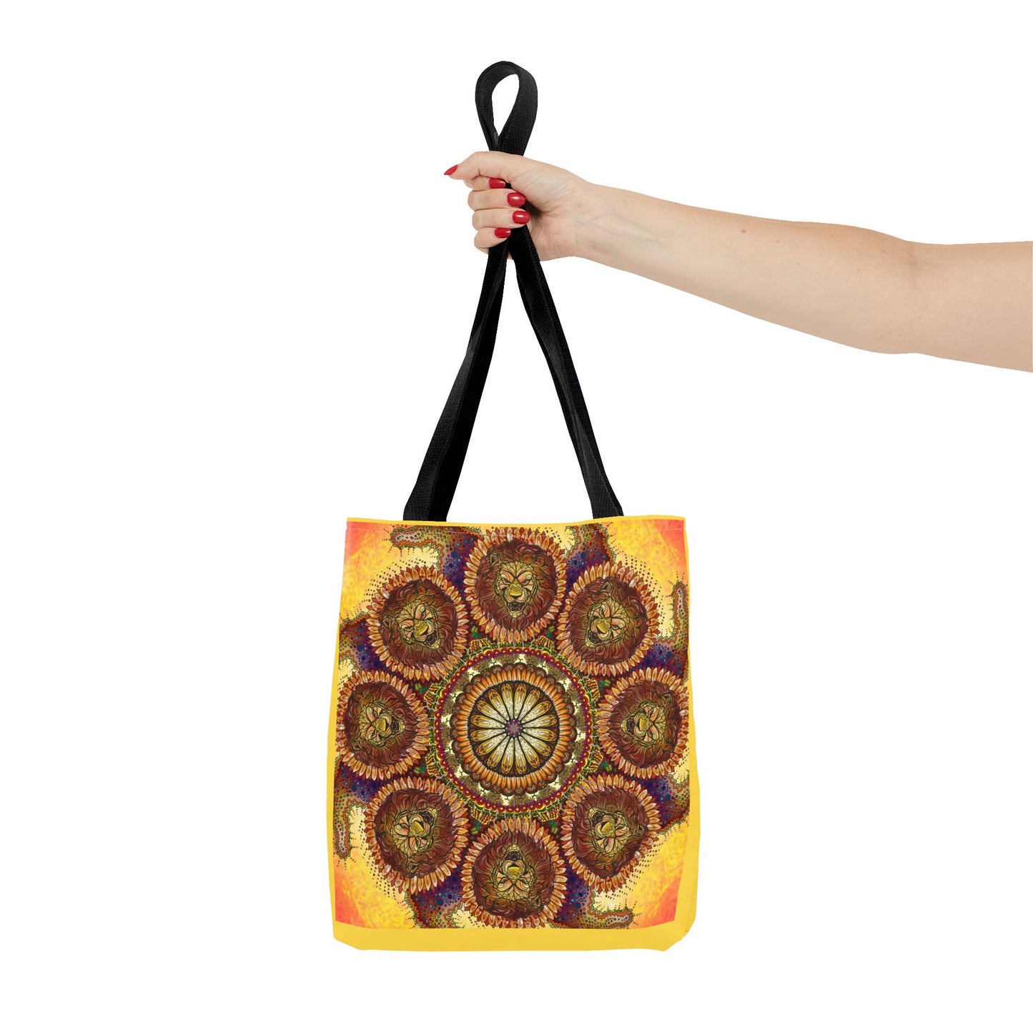 Lion Summer Mandala - Tote Bag