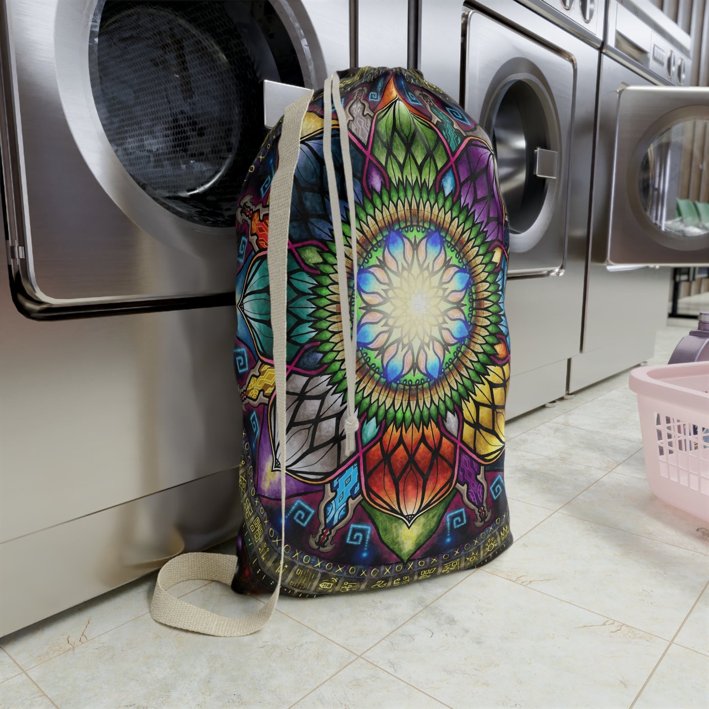 Pacio, Adam - Memento Mori Mandala - Laundry Bag