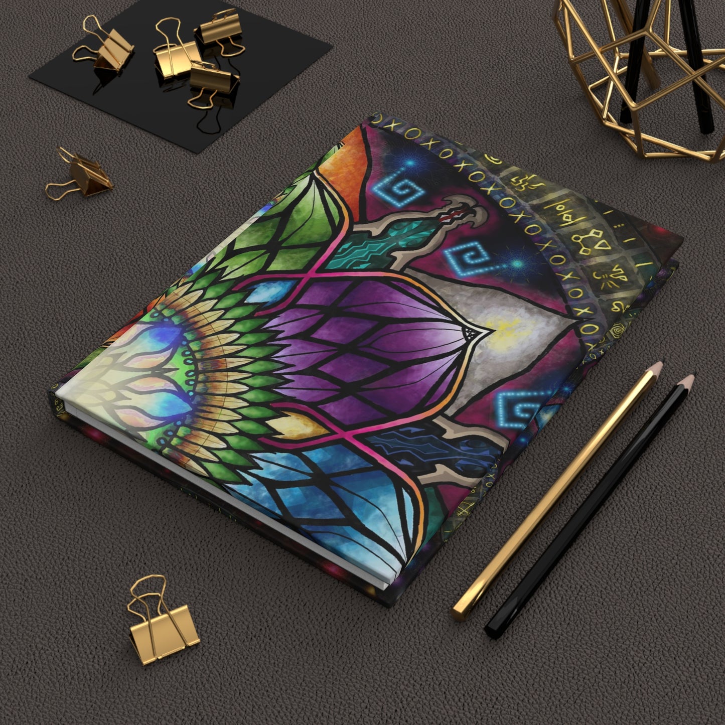 Pacio, Adam - Mystic Jewel Mandala - Hardcover Journal Matte