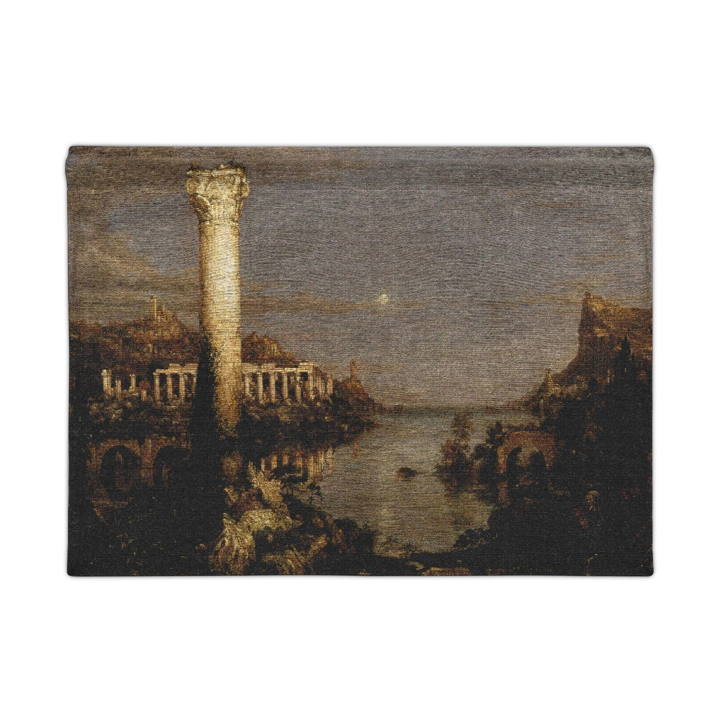 Cole. Thomas - The Course of Empire: Desolation (1836) - Woven Wall Tapestry