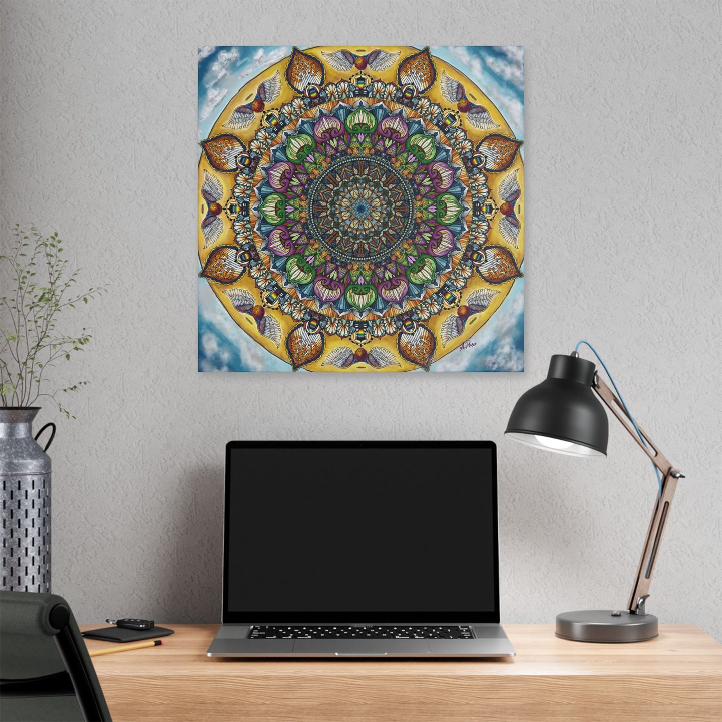 Celestia Mandala - Canvas Block