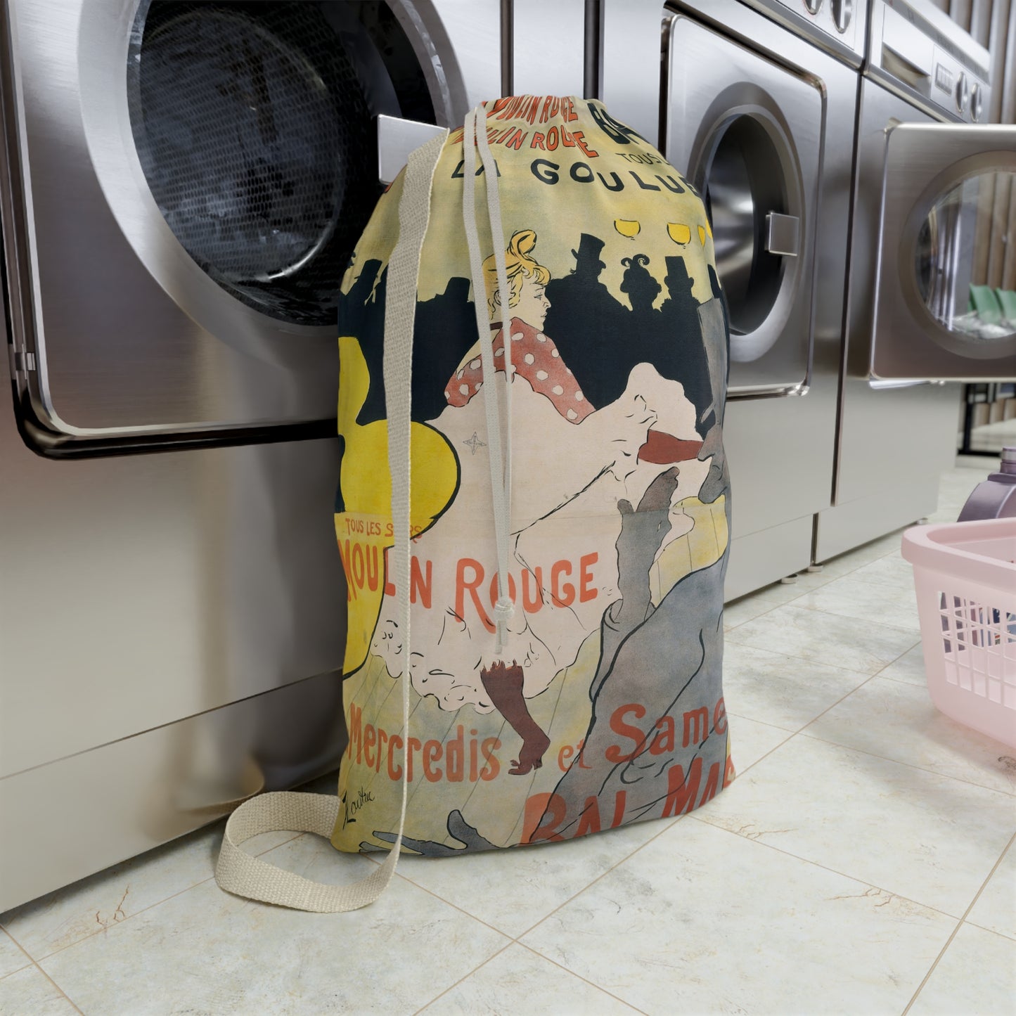 Toulouse-Lautrec, Henri - Moulin Rouge - La Goulue (1891) - Laundry Bag