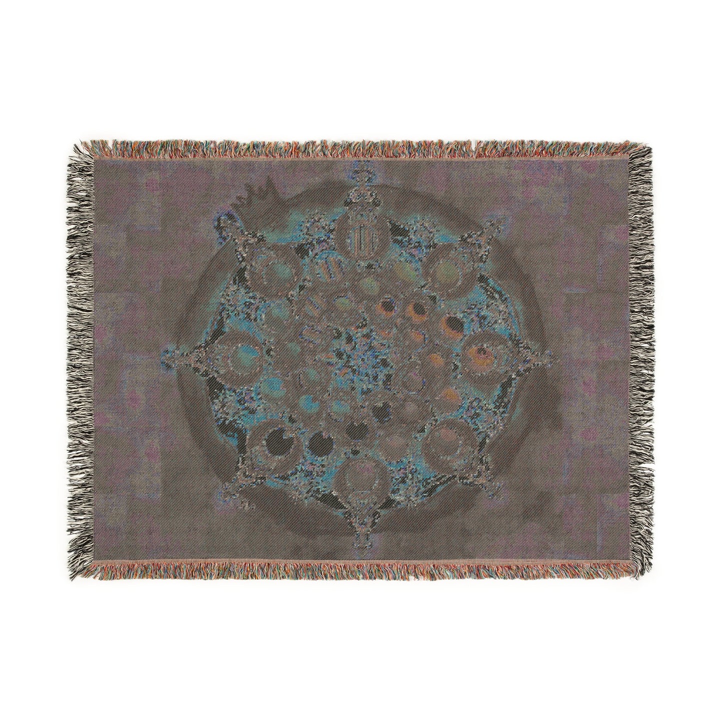 Seeds of Pride Mandala - Woven Blanket