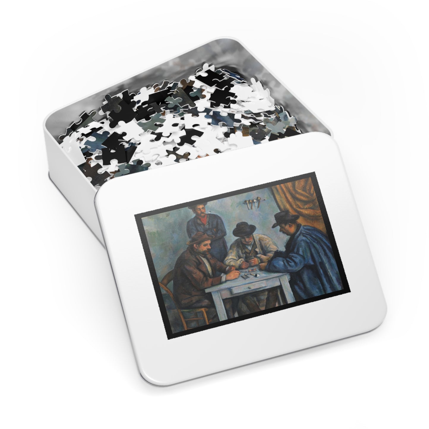 Cézanne, Paul - The Card Players (1892) - 1000pc Jigsaw Puzzle