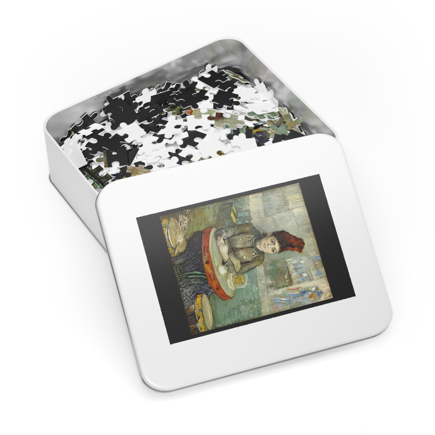 Van Gogh's "Agostina Segatori Sitting in the Café du Tambourin" - 1000pc Jigsaw Puzzle