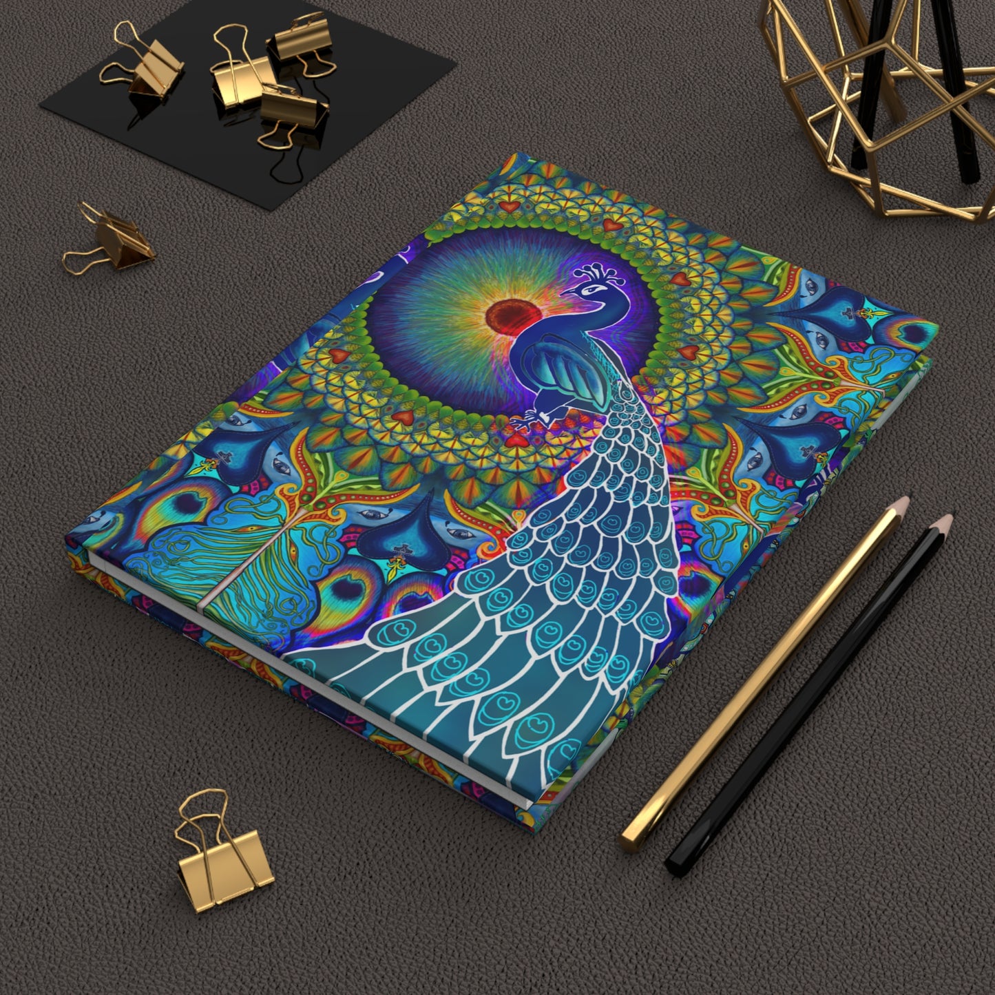 Pacio, Adam - Melek Taus Mandala - Hardcover Journal Matte