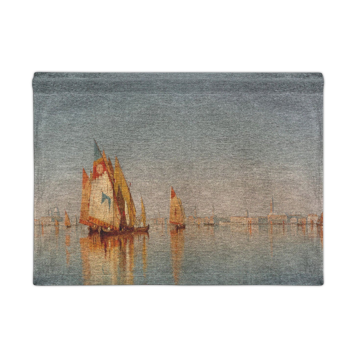 Gifford, Sanford Robinson - Venetian Sails: A Study (1873) - Woven Wall Tapestry