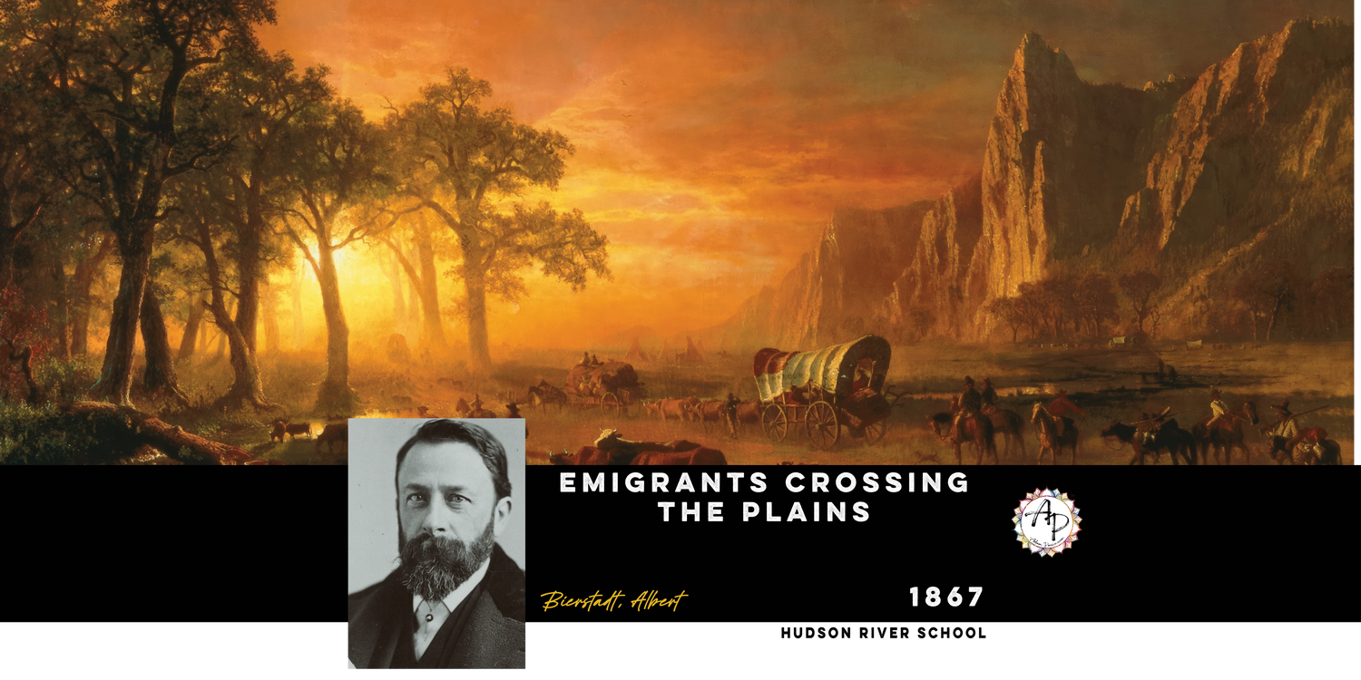 Bierstadt, Albert - Emigrants Crossing the Plains (1867)
