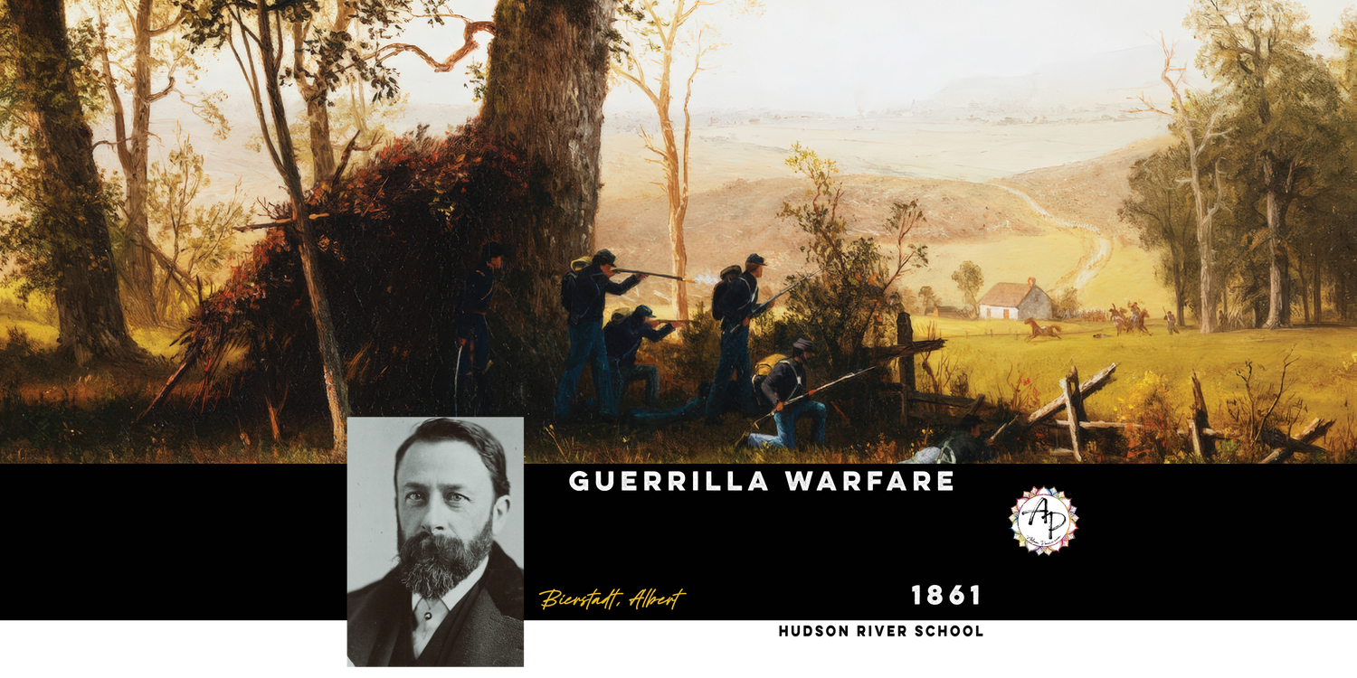 Bierstadt, Albert -  Guerrilla Warfare (1861)