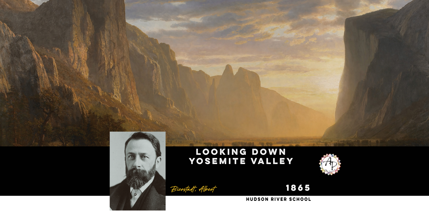 Bierstadt, Albert - Looking Down Yosemite Valley (1865)