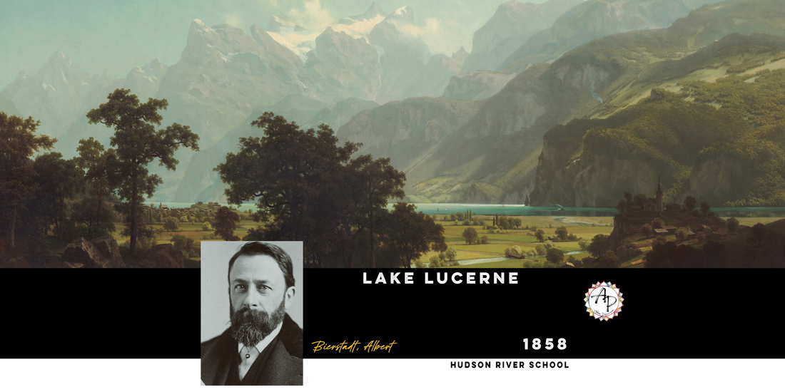 Bierstadt, Albert - Lake Lucerne (1858)