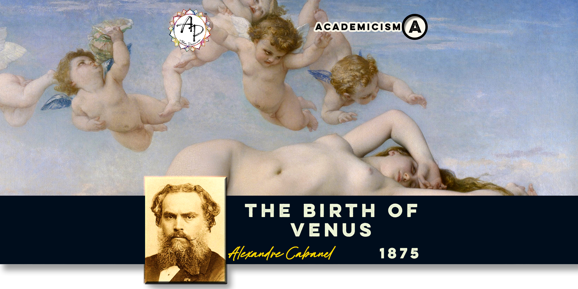 Cabanel, Alexandre - The Birth of Venus (1875)