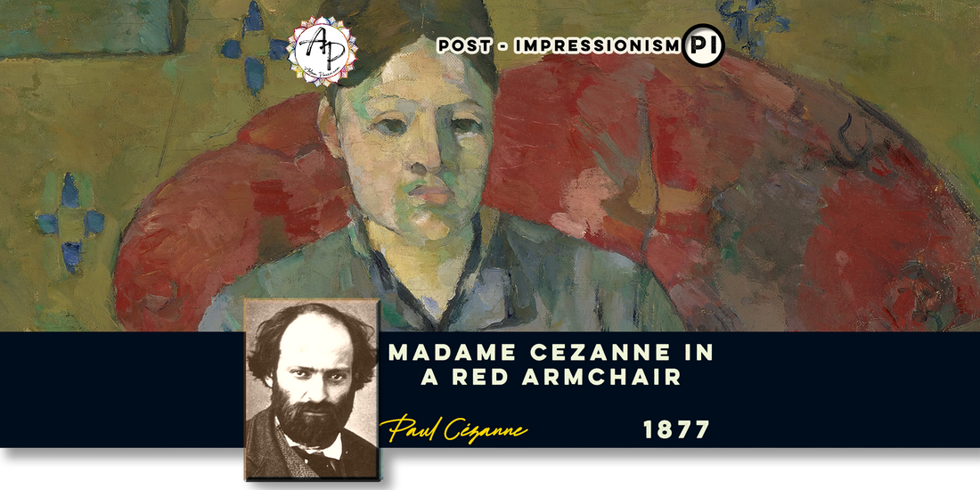 Header - Cézanne, Paul - Madame Cezanne in a Red Armchair (1877)