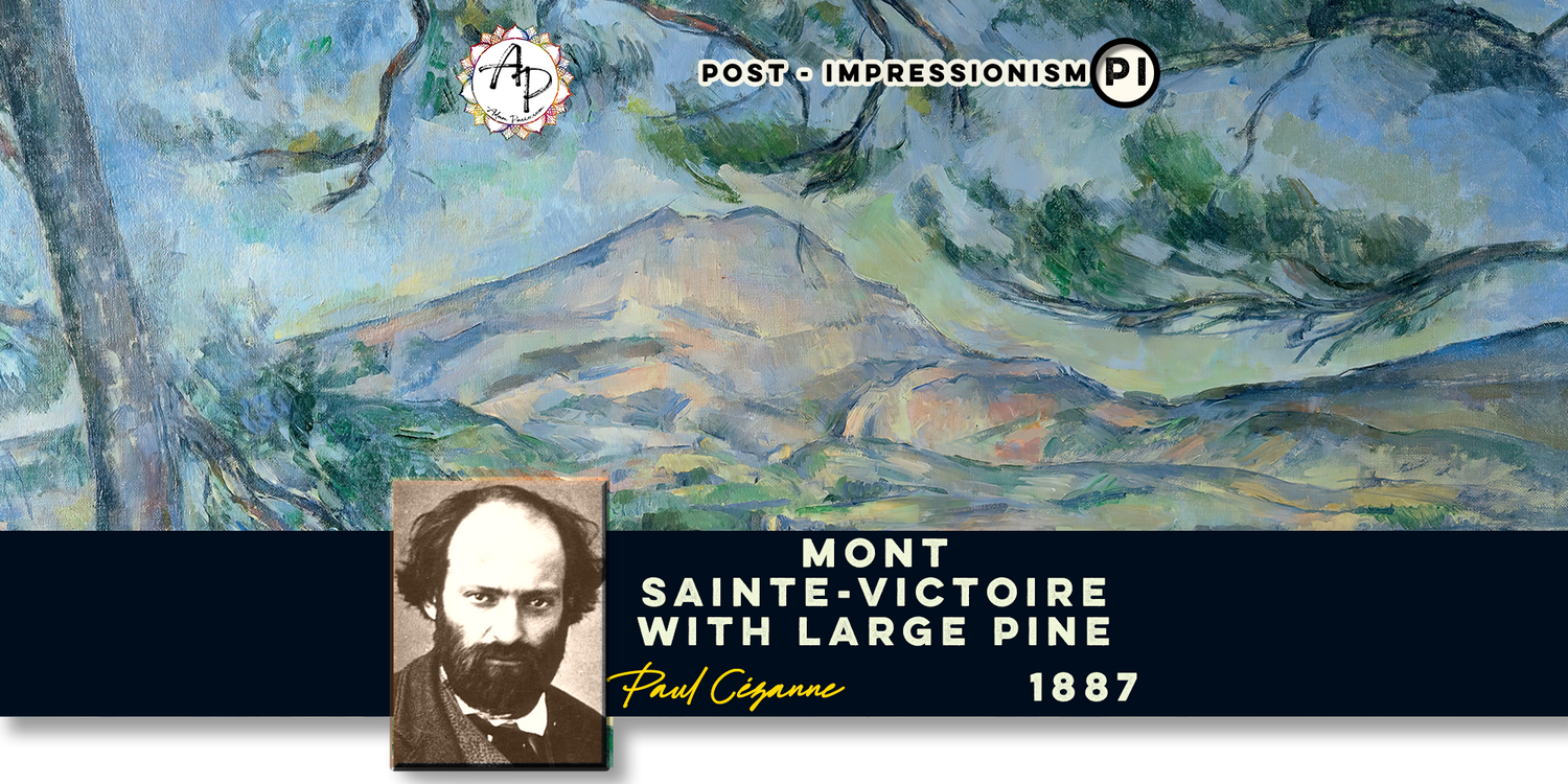 Header - Cézanne, Paul -Mont Sainte-Victoire with Large Pine (1887)